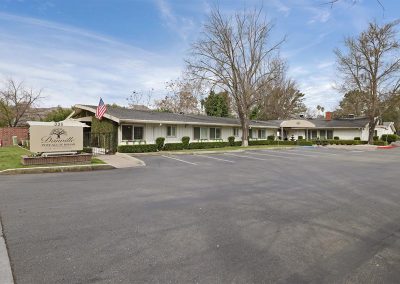 Danville exterior and parking lot